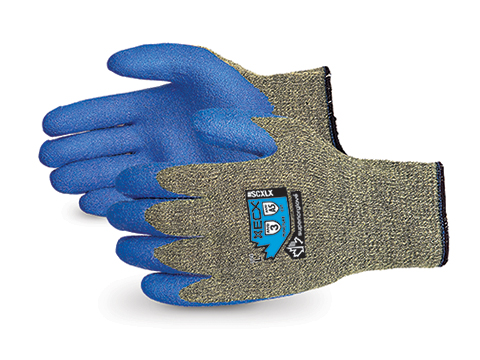 #SCXLX Superior Glove® Emerald CX™ Kevlar® Composite Knit Cut & Puncture Resistant Work Gloves with Latex Palms